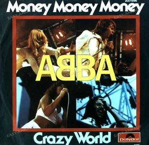 ABBA - Money Money Money / Crazy World 7in (VG/VG) . - Picture 1 of 1
