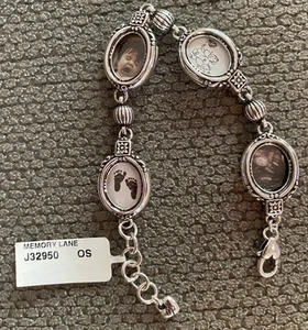 Brighton Memory Lane Add Photos Picture Bracelet New, With Case - Picture 1 of 8