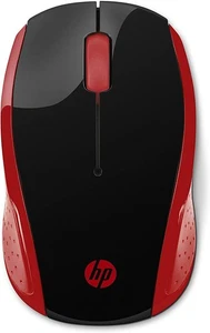 HP 200 Empress Red 2.4 GHz USB Wireless Mouse with Red LED 1000 DPI Optical Sens - Picture 1 of 6