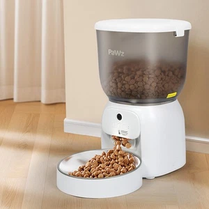 Pawz 4L Auto Pet Feeder Automatic Camera Dog Cat Smart WiFi App Food Dispenser - Picture 1 of 12