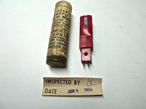 Cartucho Pickering Mono Pelirroja para Seeburg Jukebox 1959 Tubo Original Sin Probar - Imagen 1 de 6