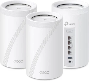 TP-Link Tri-Band WiFi 7 BE10000 Whole Home Mesh System (Deco BE63) | (3-Pack) - Afbeelding 1 van 5
