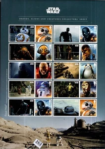 # GREAT BRITAIN - MNH - SPACE - CINEMA - STAR WARS - Picture 1 of 1