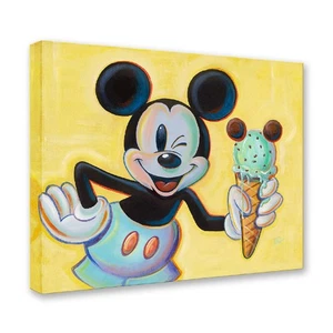 Minty Mouse 12Hx16W Disney Fine Art by Dom Corona - Picture 1 of 1