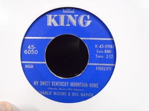 CHARLIE MOORE & BILL NAPIER " MY SWEET KENTUCKY HOME  " USA KING EX+ COND. - Bild 1 von 2