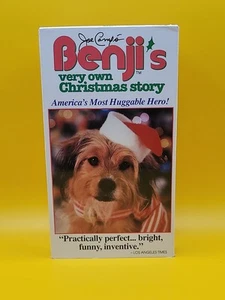 Benjis Very Own Christmas Story VHS Movie Joe Campo’s Cult Family Classic Movie - Picture 1 of 2