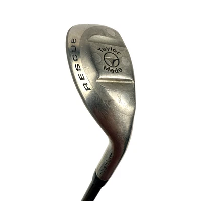 TaylorMade Titanium Head Rescue Hybrid 21° Regular R-80 Steel Shaft RH Right - Image 1 of 4