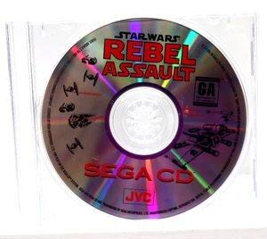 Star Wars: Rebel Assault (Sega CD, 1993) SOLO DISCO (10303) - Imagen 1 de 1