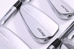 Ping i500 Irons / 4-PW+UW / Blue Dot / Stiff Flex N.S. Pro Modus 3 Tour 105 - Picture 1 of 7