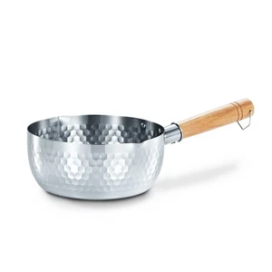 Sartén Yukihira CONCORD 2 QT de acero inoxidable (cacerola tradicional japonesa) - Imagen 1 de 7