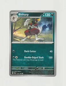 Bisharp Pokemon TCG SV01 Scarlet & Violet Base Set Card 133/198 - Picture 1 of 3