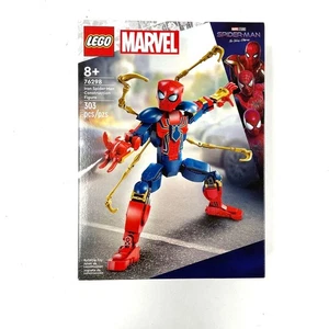 Sealed LEGO Marvel Spider-Man 76298 Iron Spider-Man Construction Figure - Picture 1 of 3