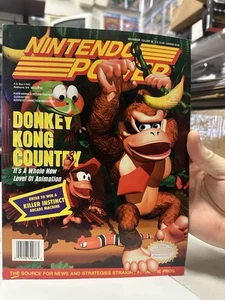 Nintendo Power Magazine Donkey Kong Country Volume 66 W/ Poster & Cards (1994) - Picture 1 of 6