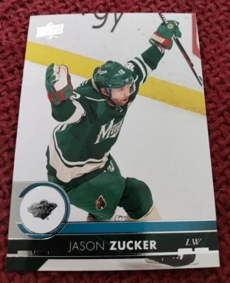 2017-18 17-18 Upper Deck UD Series 1 Base #96 Jason Zucker - Image 1 of 4