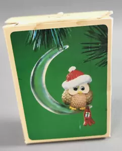 Punzone - Ornamento "Gufo di Natale" (1984) - Vintage - Foto 1 di 7