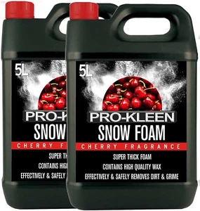 ProKleen Snow Foam Shampoo 10L Car Care Eco Wash Wax Detailing pH Neutral 2 x 5L - Picture 1 of 12