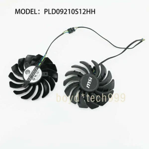 PLD09210S12HH Fan For MSI RADEON RX 5600XT 5700XT 5600 5700 XT MECH OC GPU Card - Photo 1/4