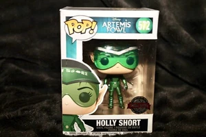 NEW Funko POP! Holly Short Disney Artemis Fowl #572 Metallic Green Collectibles - Picture 1 of 5