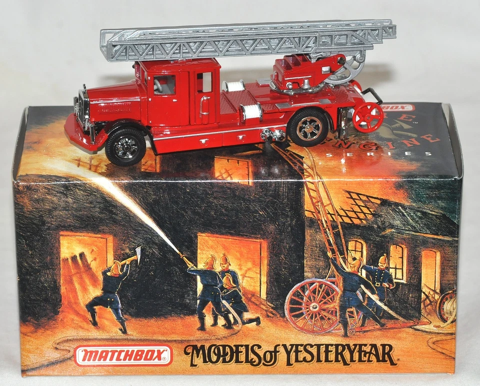 Matchbox Yesteryear 1932 Mercedes-benz Ladder Truck YFE05