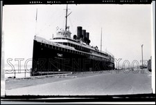 D&C Navigation Company Steamer Steam Ship Greater Detroit III 1955 kodak photo