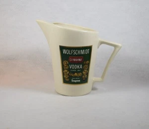 Wolfschmidt Seagramme Vodka Keramik Krug Wasserkrug - Bild 1 von 7