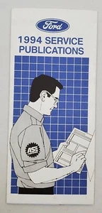 VINTAGE ~ Helm Inc. 1994 Ford Service Publications (ASE Certified) - #FPS094 - Bild 1 von 7
