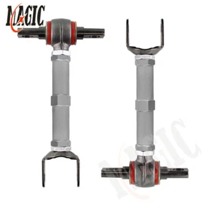 Rear Adjustable Camber Kit For 02-06 Acura RSX 01-05 Honda Civic 02-05 Civic SL - Picture 1 of 9