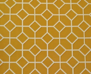 RICHLOOM MAGNUST TANGERINE ORANGE OUTDOOR INDOOR FURNITURE FABRIC BY THE YARD - Picture 1 of 5