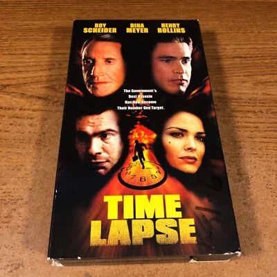 Time Lapse VHS Movie VCR Video Tape Used Dina Meyers Roy Scheider - Image 1 of 4