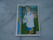 '94 World Cup US FIGURE - ED.UPPER DECK - SWEDEN - DAHLIN #108