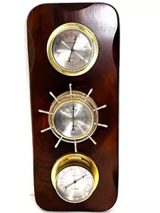 Vintage Springfield Thermometer, Barometer, and Humistat No Key - Picture 1 of 11