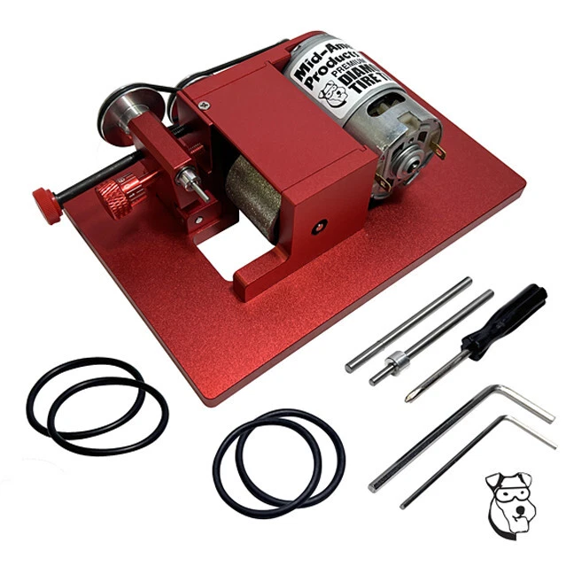 #451Z - Neumático Diamond Drum TIRE TRUER 2mm, 3/32" y 1/8" Neumáticos Ranura Eje Foto 1 de 1