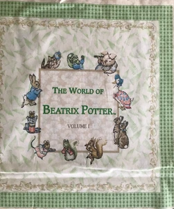 Vtg The World of Beatrix Potter Volume 1 Book Panel 2007 Quilting Treasures - Picture 1 of 6