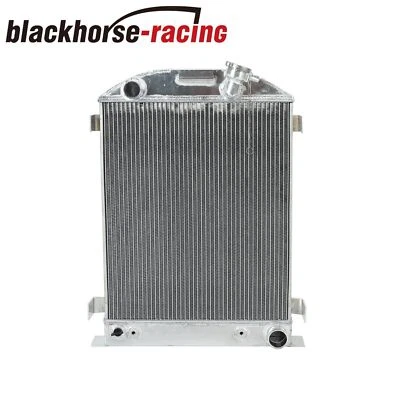 For 1932 Ford High-Boy with Hot Rod Chevy Engine 20" High 3Row Aluminum Radiator - Image 1 of 4