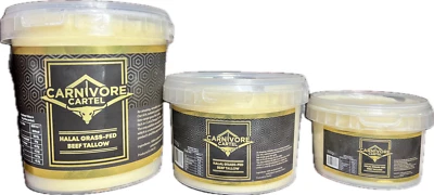 Carnivore Cartel Halal Grass-Fed Beef Tallow