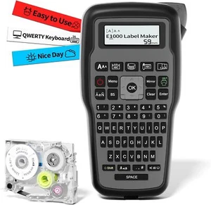 Brother P-Touch stampante per etichette industriale per nastro etichette TZe-231 TZ231 12 mm - Foto 1 di 14