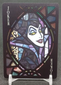 2021 Tenyo Disney Buntglas Spielkarten Disney Maleficent - Bild 1 von 2