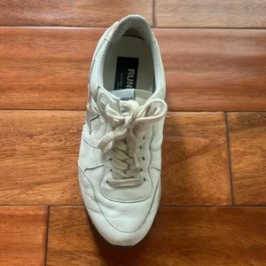 Golden Goose Laufsohle aus Nappa mit silbernem Stern und goldener Leder Fersenlasche 7 - Bild 1 von 8