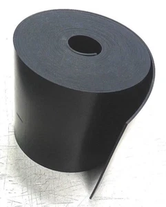 Neopren Blatt Gummi Vollstreifen 1/8" THK x 12" B x 20 Fuß 1 Stück Rolle 60 Duro - Bild 1 von 6