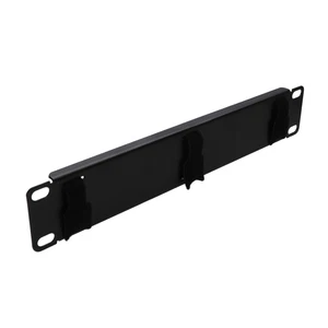 Minimedia 25.4cm Schrank Kabelbinder Management Stange Mit Klett Schwarz - Afbeelding 1 van 5