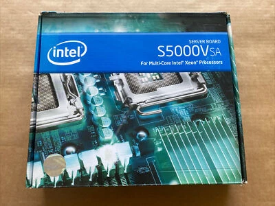 Intel S5000VSA S5000VSA4DIMMR Dual Sockel 771 Server Mainboard - New Old Stock - Image 1 of 4