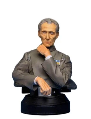Star Wars Grand Moff Tarkin Collectible Bust Gentle Giant (Never Displayed) NEW - Image 1 of 4