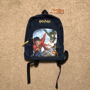 NWT Harry Potter Denim Style Mini Bookbag - Picture 1 of 9