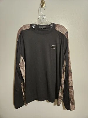  Element Outdoors Mens Lightweight Hunting Layer Top Camo Black Size M - Image 1 of 4