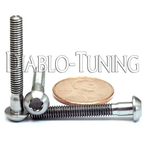 Titanium M4 x 30mm - Button Head Cap Screw BHCS - T20 Torx drive / Star / 6lobe - Picture 1 of 2