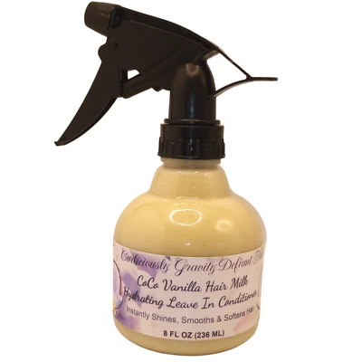 Coconut & Vanilla Hair Milk Leave In Conditioner For Healthy Manageable Hair - Image 1 of 4