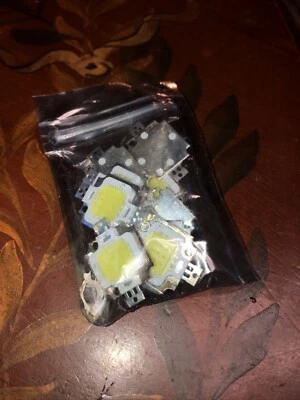 10x Lot Open Box High Power 10W Integrated COB LED Chips - DIY Electrical - Image 1 of 4