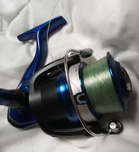 🌟NEW🌟DAIWA SAMURAI X 4000B 4000 B SPINNING BAll BEARING FISHING LINE REEL BLUE - Picture 1 of 8