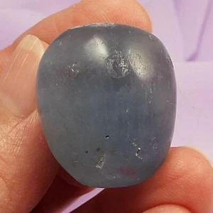 Piedra celestita grande pulida a mano 'Angel Contact' 23g SN51522 - Imagen 1 de 4