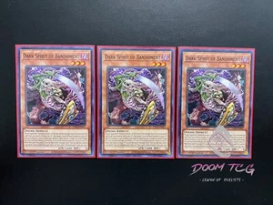 YuGiOh! Dark Spirit Of Banishment LDS3-EN010 1st Ed (x3) - Picture 1 of 1